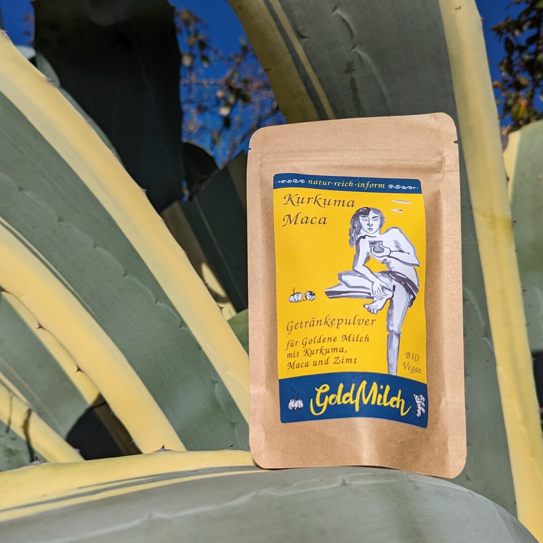 Kurkuma-Maca Goldene-Milch